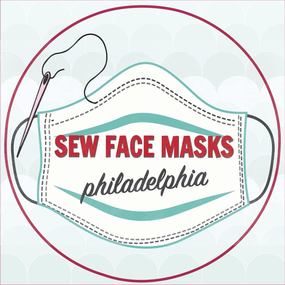 Sew Face Masks Philadelphia Logo